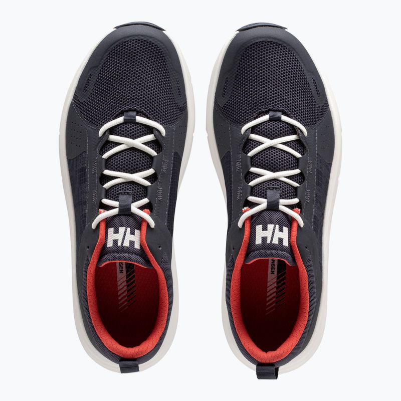 Кросівки вітрильні чоловічі Helly Hansen HP Ahiga Evo 5 navy / alert red 12