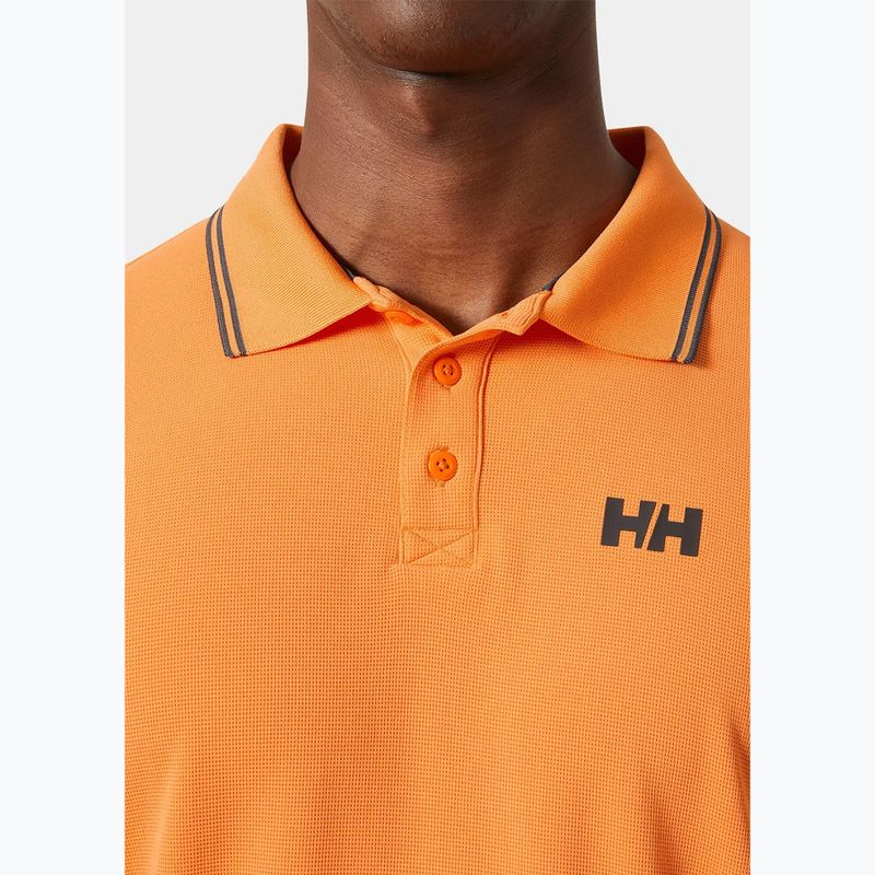 Чоловіча сорочка Helly Hansen Kos Polo маково-помаранчева 3