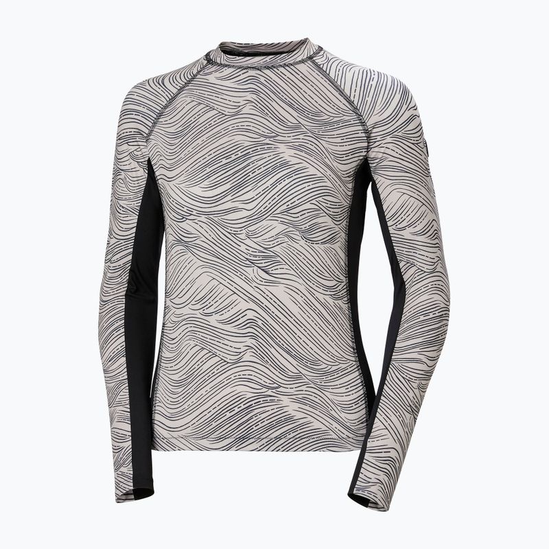 Кофта для плавання жіноча Helly Hansen Waterwear Rashguard pink cloud wave 6