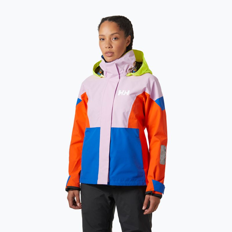 Жіноча вітрильна куртка Helly Hansen Newport Regatta вишневого кольору