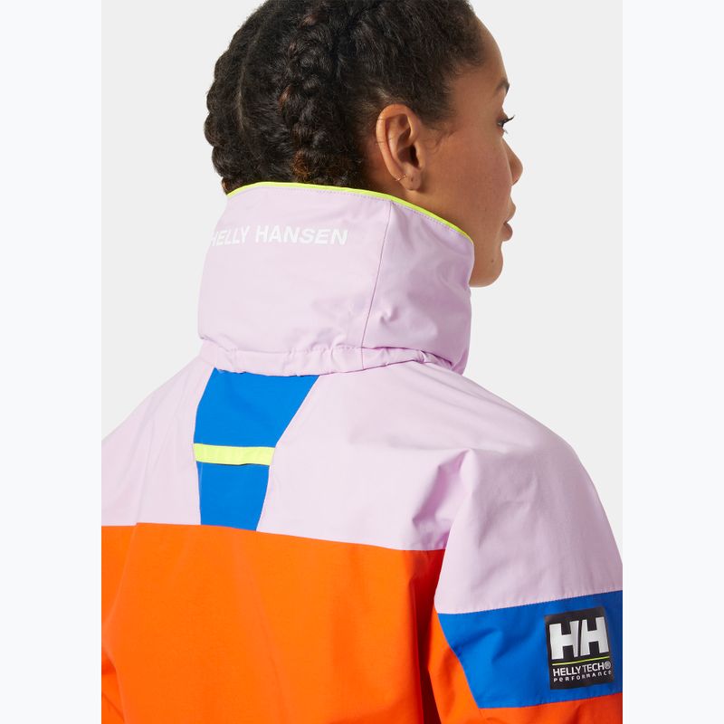 Жіноча вітрильна куртка Helly Hansen Newport Regatta вишневого кольору 4