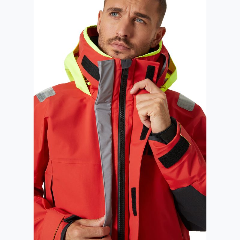 Чоловіча вітрильна куртка Helly Hansen Skagen Pro alert red 3