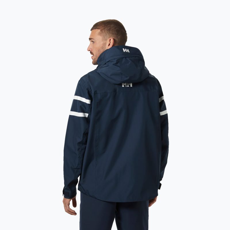 Чоловіча вітрильна куртка Helly Hansen Salt Inshore navy 2