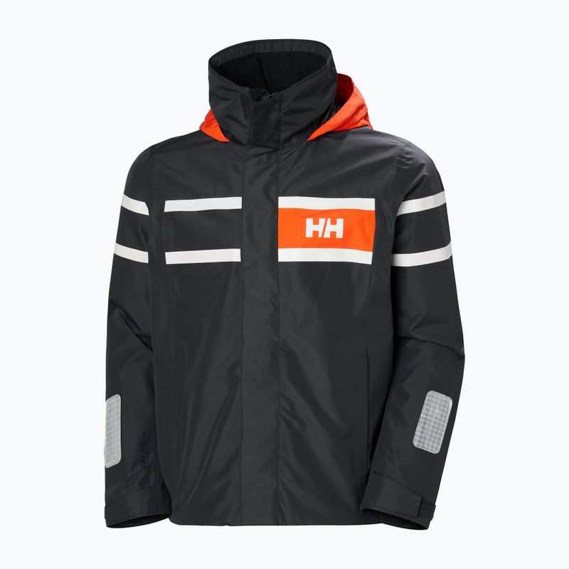 Чоловіча вітрильна куртка Helly Hansen Salt Inshore чорне дерево 8