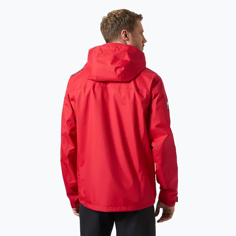 Чоловіча вітрильна куртка Helly Hansen Crew Hooded 2.0 червона 2