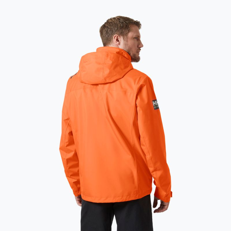 Чоловіча вітрильна куртка Helly Hansen Crew Hooded 2.0 flame 2