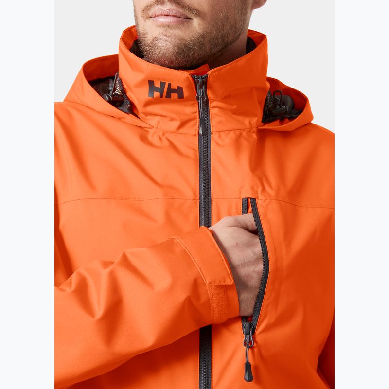 Чоловіча вітрильна куртка Helly Hansen Crew Hooded 2.0 flame 5