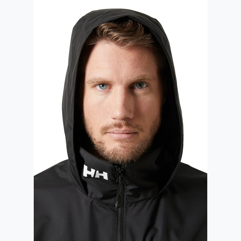 Чоловіча вітрильна куртка Helly Hansen Crew Hooded 2.0 чорна 3