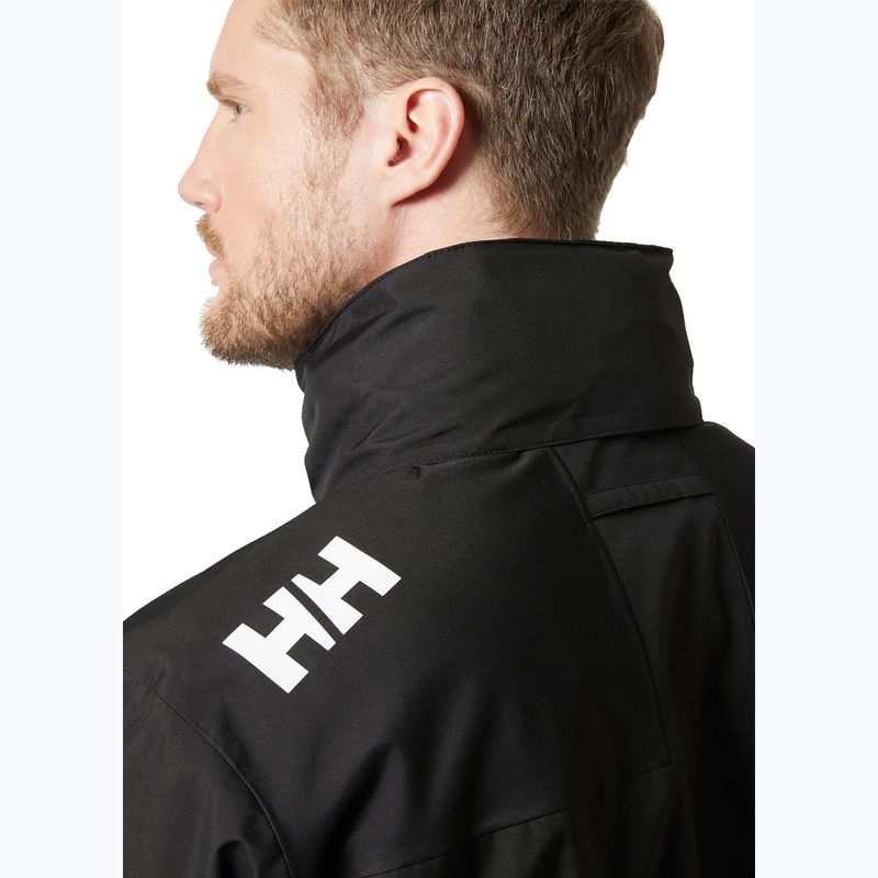 Чоловіча вітрильна куртка Helly Hansen Crew Hooded 2.0 чорна 4