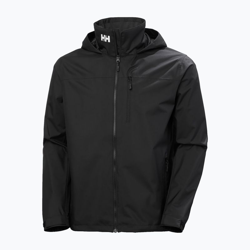 Чоловіча вітрильна куртка Helly Hansen Crew Hooded 2.0 чорна 7