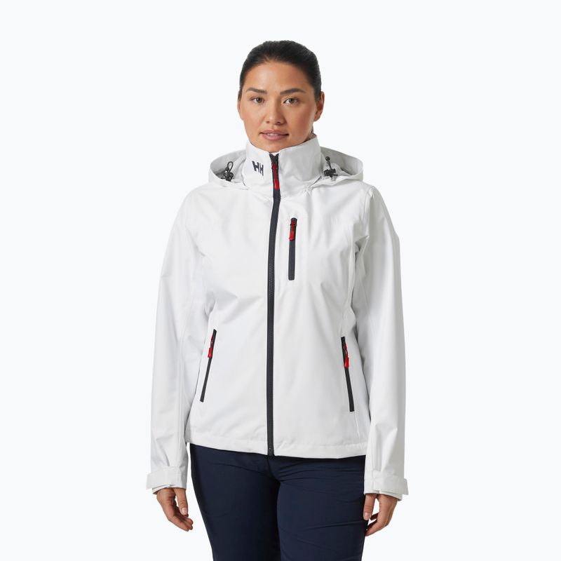 Жіноча вітрильна куртка Helly Hansen Crew Hooded 2.0 біла