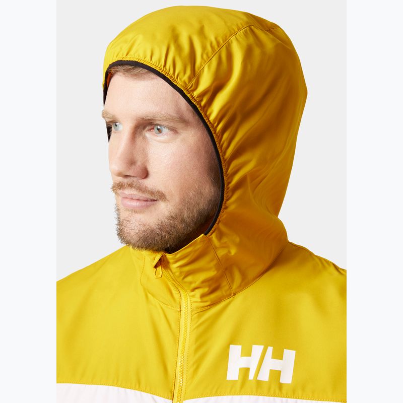 Чоловіча вітровка Helly Hansen Salt Striped Windbreaker вітрильна куртка золота лихоманка 3