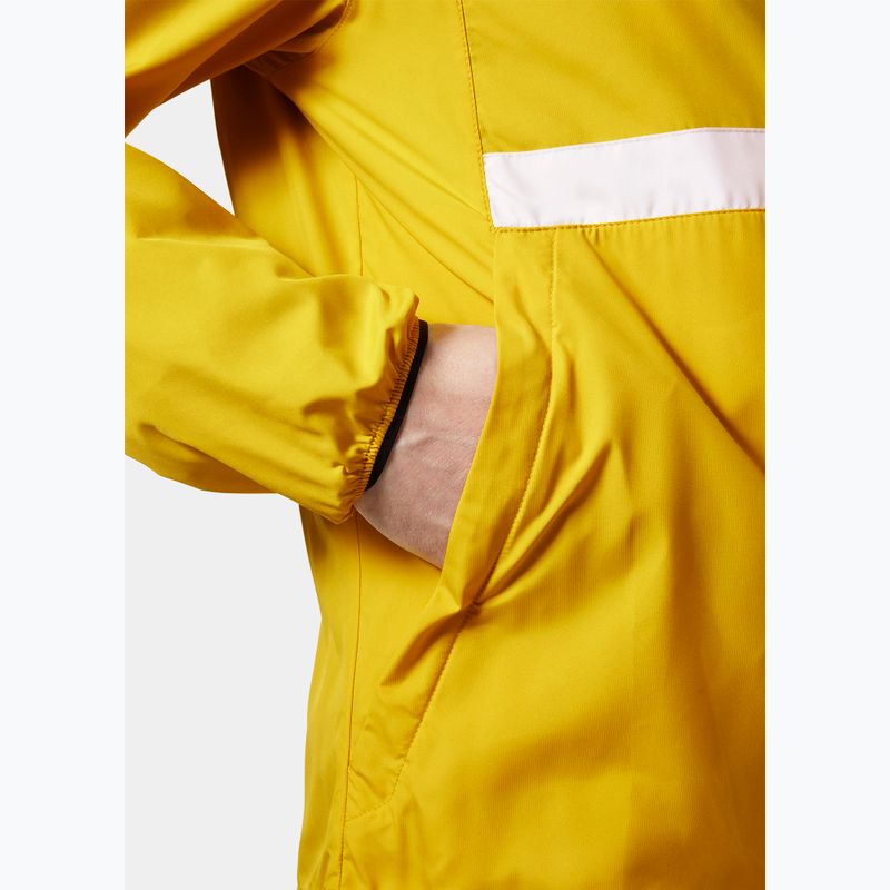 Чоловіча вітровка Helly Hansen Salt Striped Windbreaker вітрильна куртка золота лихоманка 4
