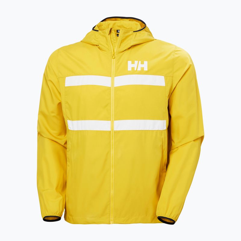 Чоловіча вітровка Helly Hansen Salt Striped Windbreaker вітрильна куртка золота лихоманка 5