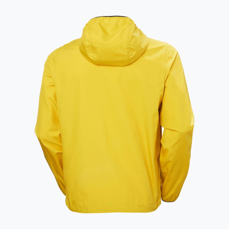 Чоловіча вітровка Helly Hansen Salt Striped Windbreaker вітрильна куртка золота лихоманка 6