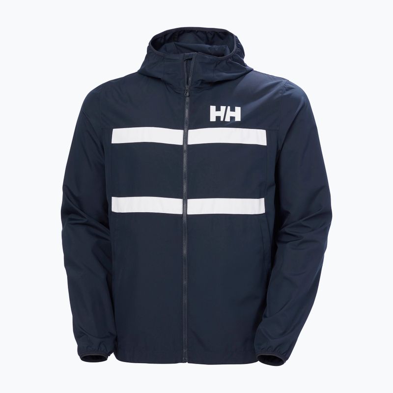 Чоловіча вітрильна куртка Helly Hansen Salt Striped Windbreaker navy 5