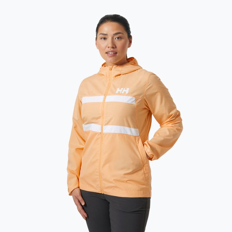 Жіноча вітрильна куртка Helly Hansen Salt Stripe Windbreaker miami peach