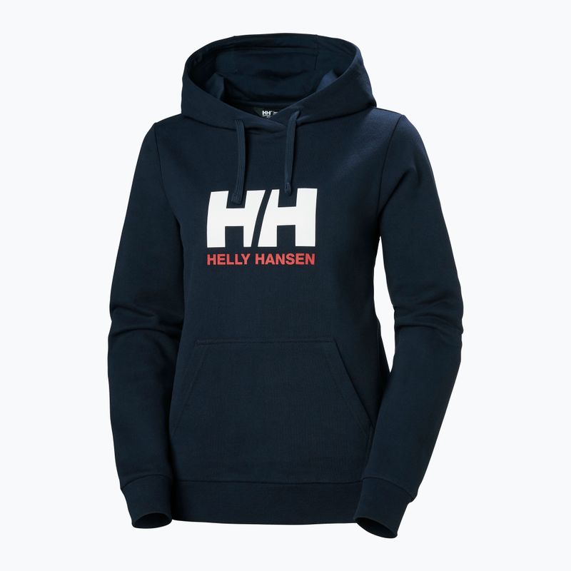 Жіноче худі Helly Hansen HH Logo Hoodie 2.0 темно-синій 5