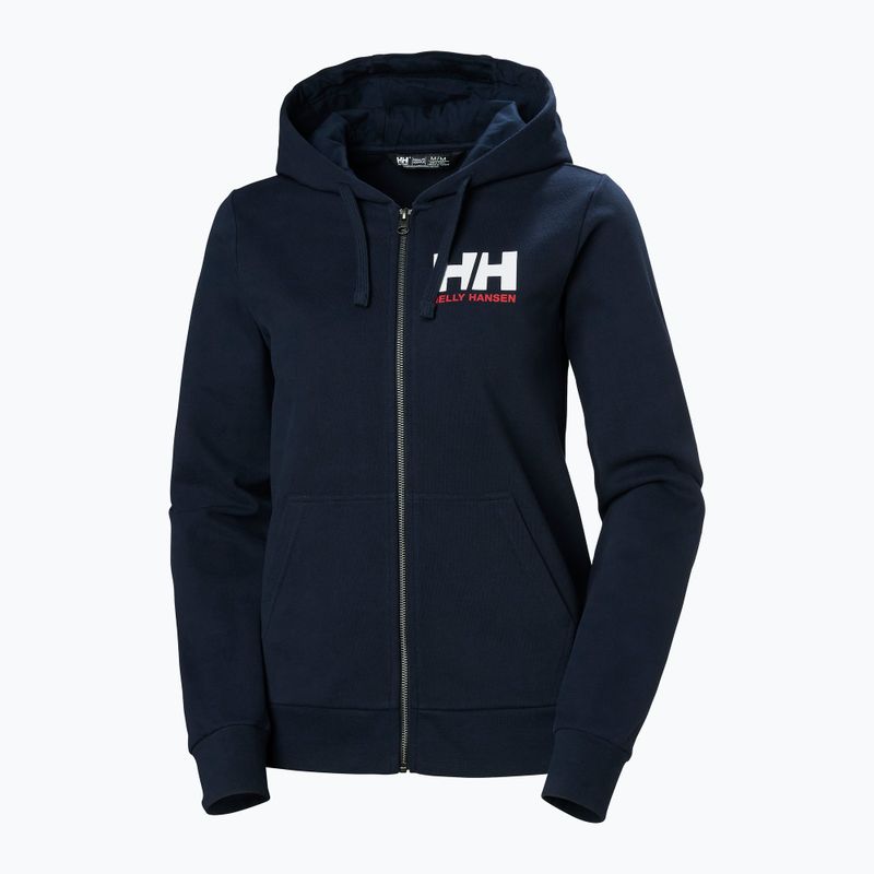 Жіноча толстовка з логотипом Helly Hansen HH на блискавці 2.0 темно-синього кольору 5