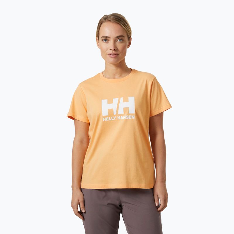 Футболка  жіноча Helly Hansen Logo 2.0 miami peach