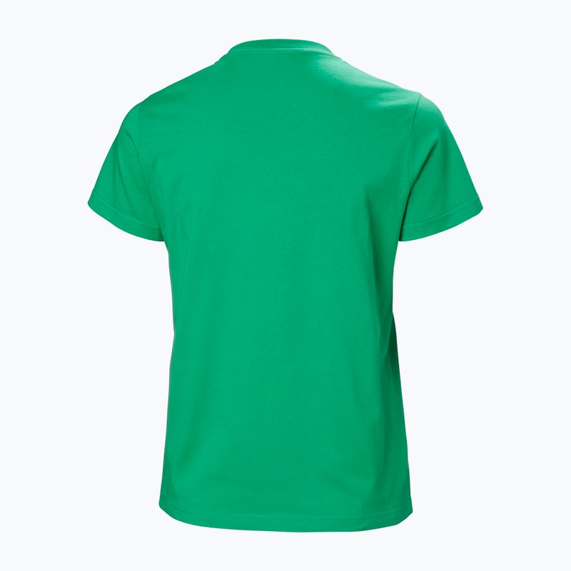 Футболка  жіноча Helly Hansen Logo 2.0 bright green 5