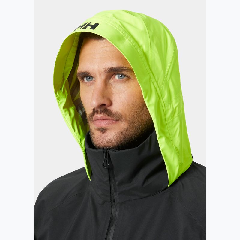 Чоловіча вітрильна куртка Helly Hansen HP Foil Shell 2.0 чорне дерево 3