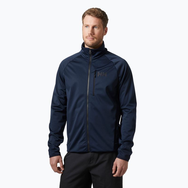 Кофта вітрильна чоловіча Helly Hansen Hp Windproof Fleece 2.0 navy