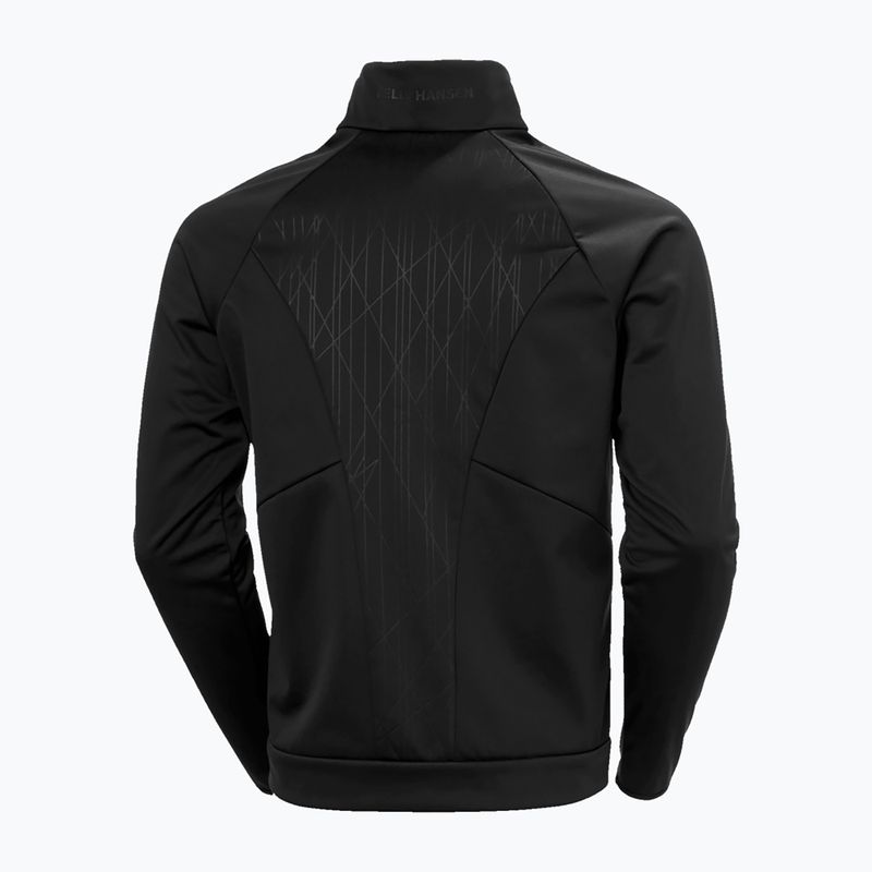 Кофта вітрильна чоловіча Helly Hansen Hp Windproof Fleece 2.0 ebony 4