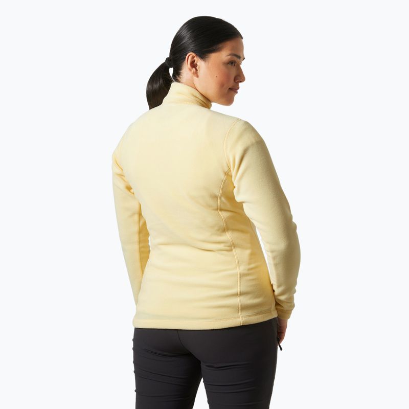 Кофта трекінгова жіноча Helly Hansen Daybreaker 1/2 Zip yellow cream 2