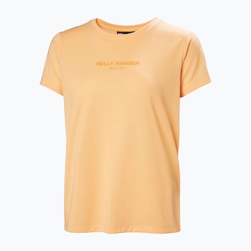 Жіноча футболка Helly Hansen Allure miami персикова 4