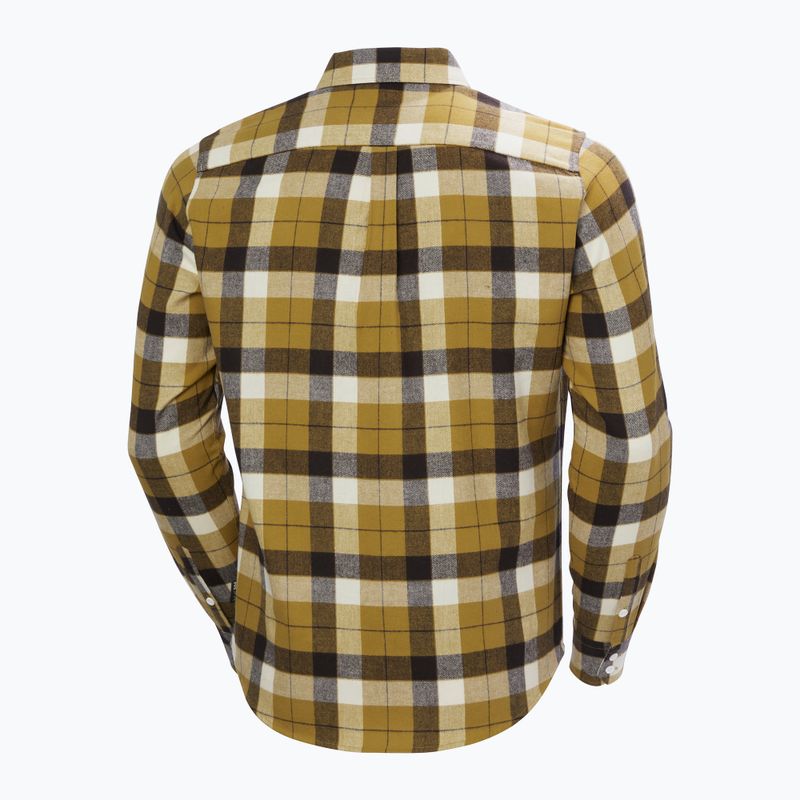 Сорочка чоловіча Helly Hansen Lokka Organic Flannel lynx box stripe plaid 2