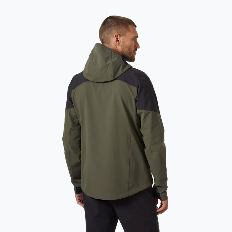 Чоловіча софтшелл куртка Helly Hansen Blaze Softshell utility grey чоловіча софтшелл куртка Helly Hansen Blaze Softshell utility grey 2