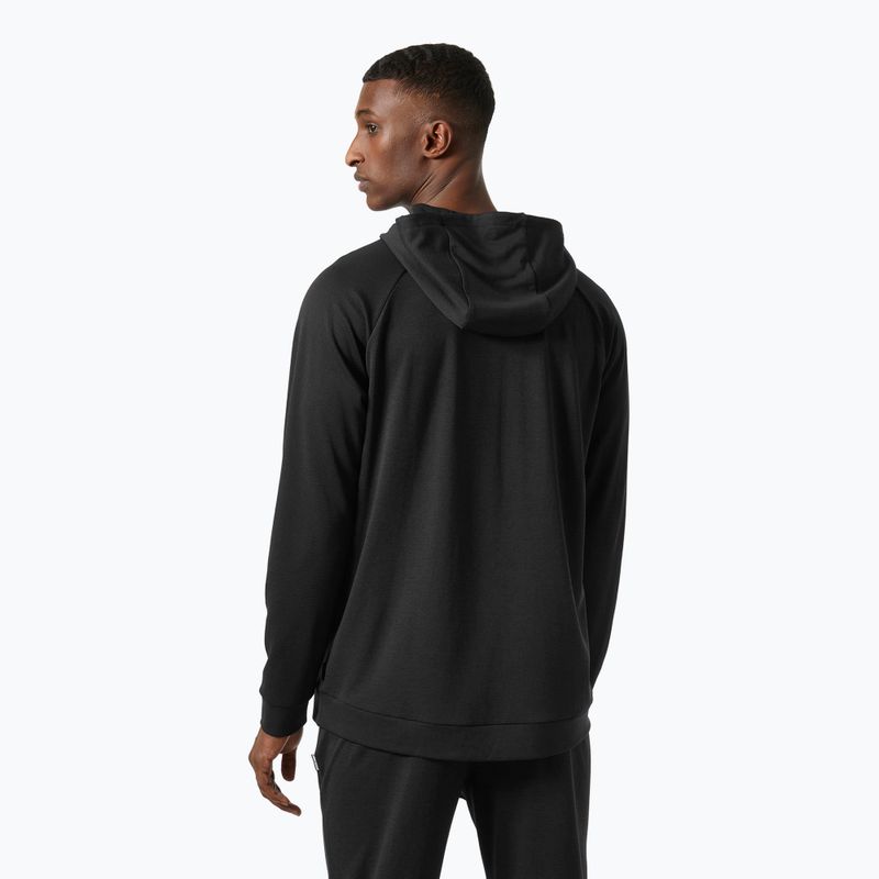 Чоловіча толстовка Helly Hansen Lifa Tech Lite худі чорна 2