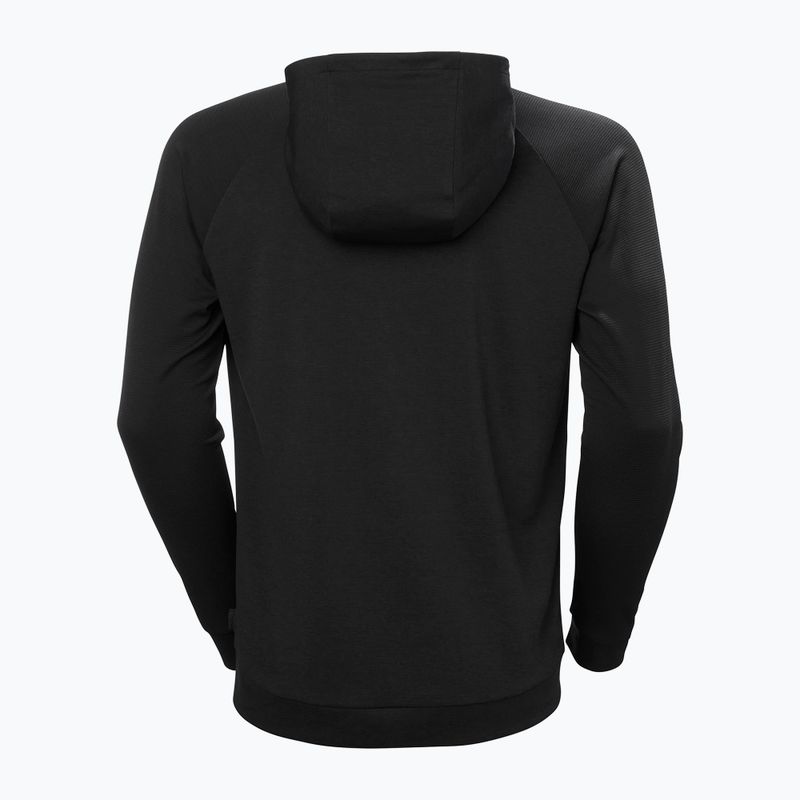 Чоловіча толстовка Helly Hansen Lifa Tech Lite худі чорна 6