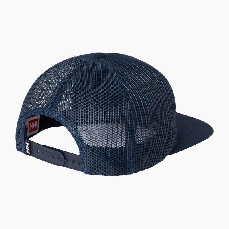 Бейсболка Helly Hansen Flatbrim Trucker темно-синій 2