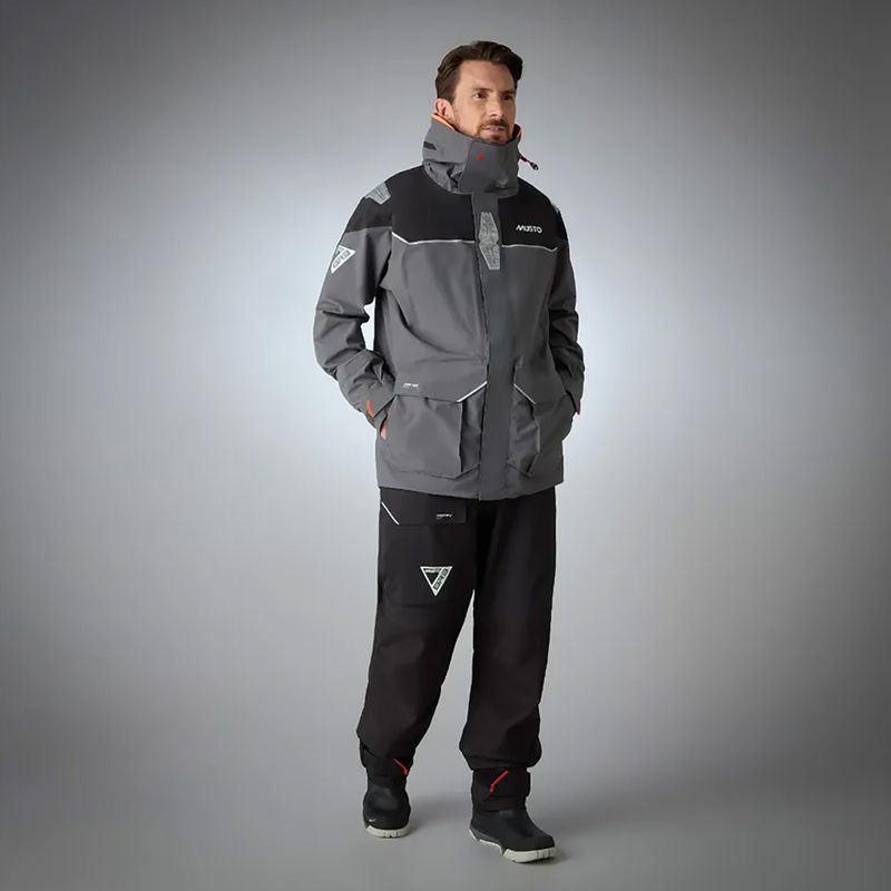 Куртка вітрильна чоловіча Musto BR3 Pertex Offshore charcoal 4