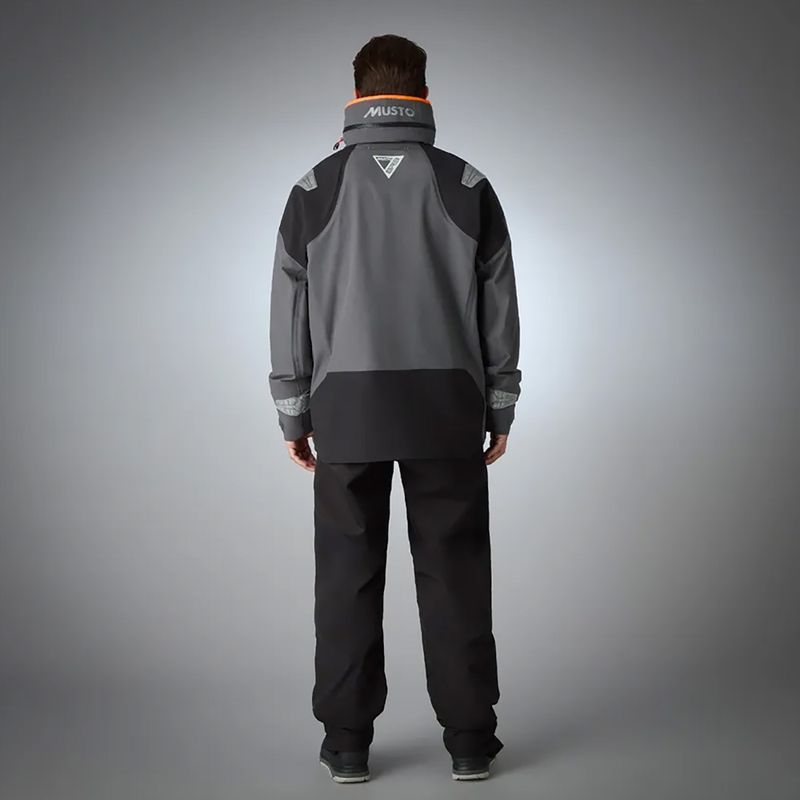 Куртка вітрильна чоловіча Musto BR3 Pertex Offshore charcoal 5