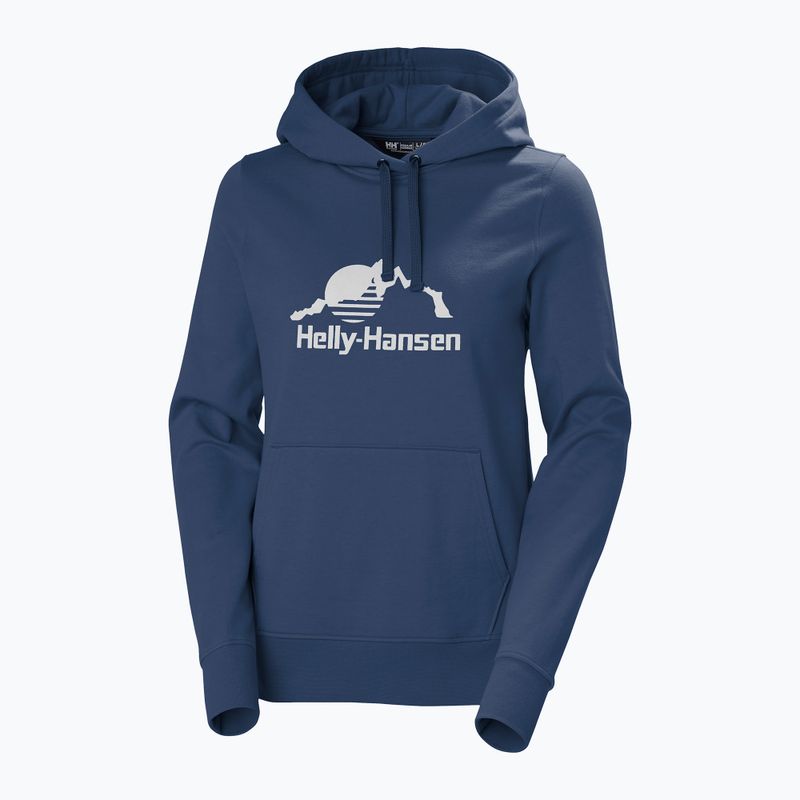 Кофта жіноча Helly Hansen Nord Graphic Pullover Hoodie ocean 5