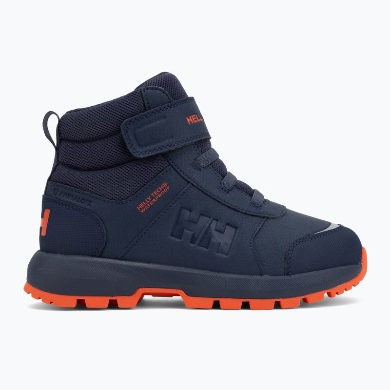 Черевики зимові дитячі Helly Hansen Jk Shelter HellyTech navy/cherry tomato 2