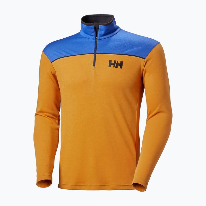 Кофта вітрильна чоловіча Helly Hansen HP 1/2 Zip Pullover mustard 4