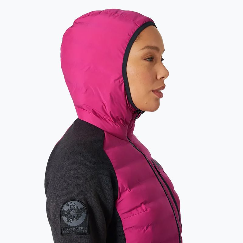 Куртка вітрильна жіноча Helly Hansen Arctic Ocean Hybrid Insulator magenta 2.0 3