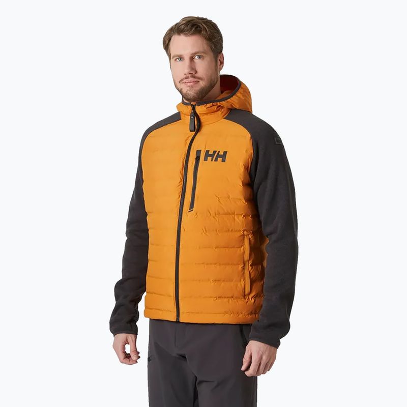 Куртка вітрильна чоловіча Helly Hansen Arctic Ocean Hybrid Insulator mustard