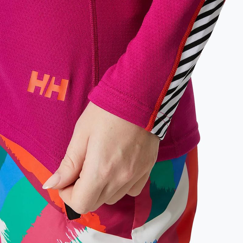 Жіноча термоактивна кофта Helly Hansen Lifa Active Stripe Crew magenta 2.0 3