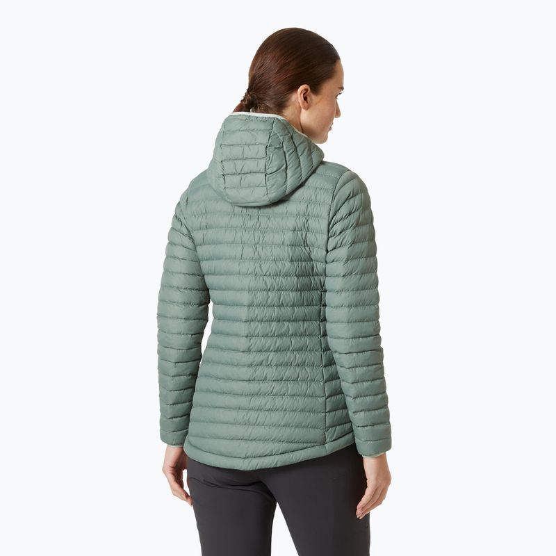 Пуховик жіночий Helly Hansen Sirdal Hooded Insulator grey cactus 2