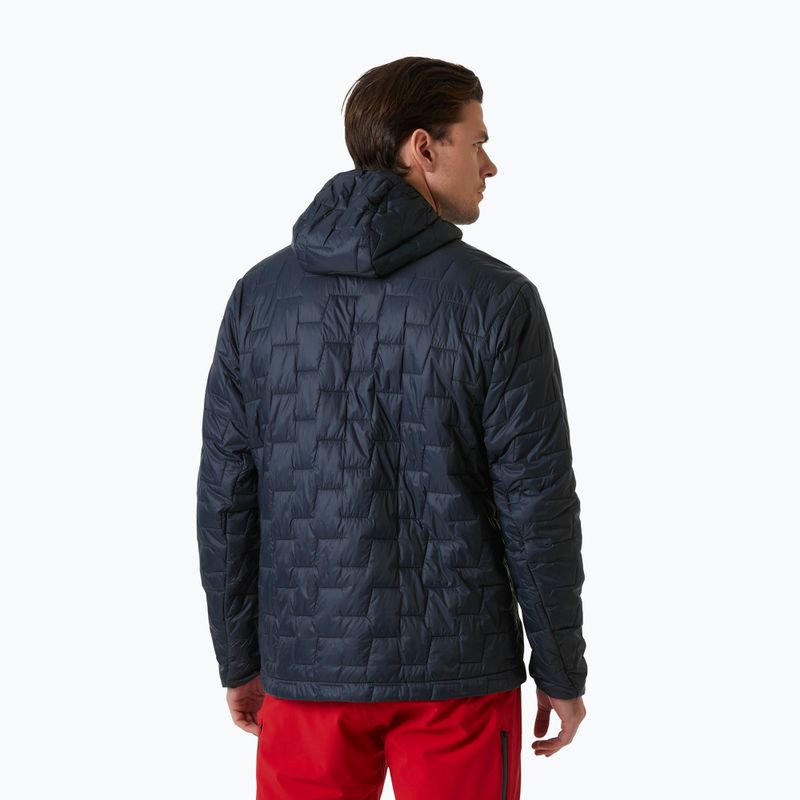 Куртка гібридна чоловіча Helly Hansen Lifaloft Hooded Insulator navy 2