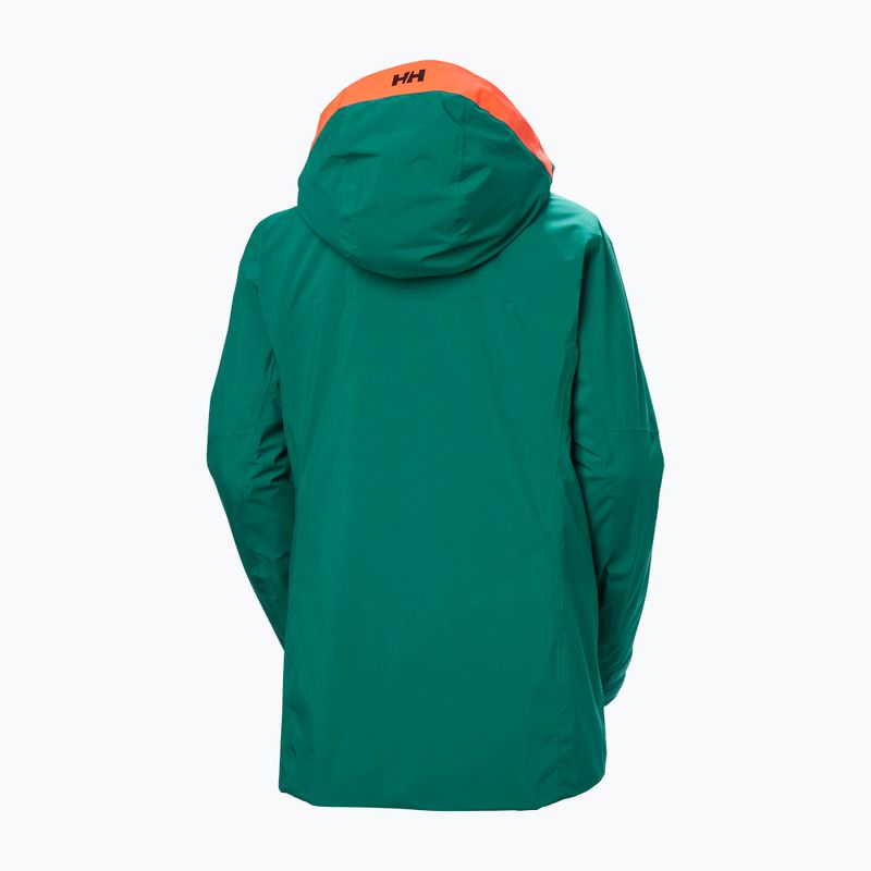 Куртка гірсько-лижна жіноча Helly Hansen Powshot emerald 10