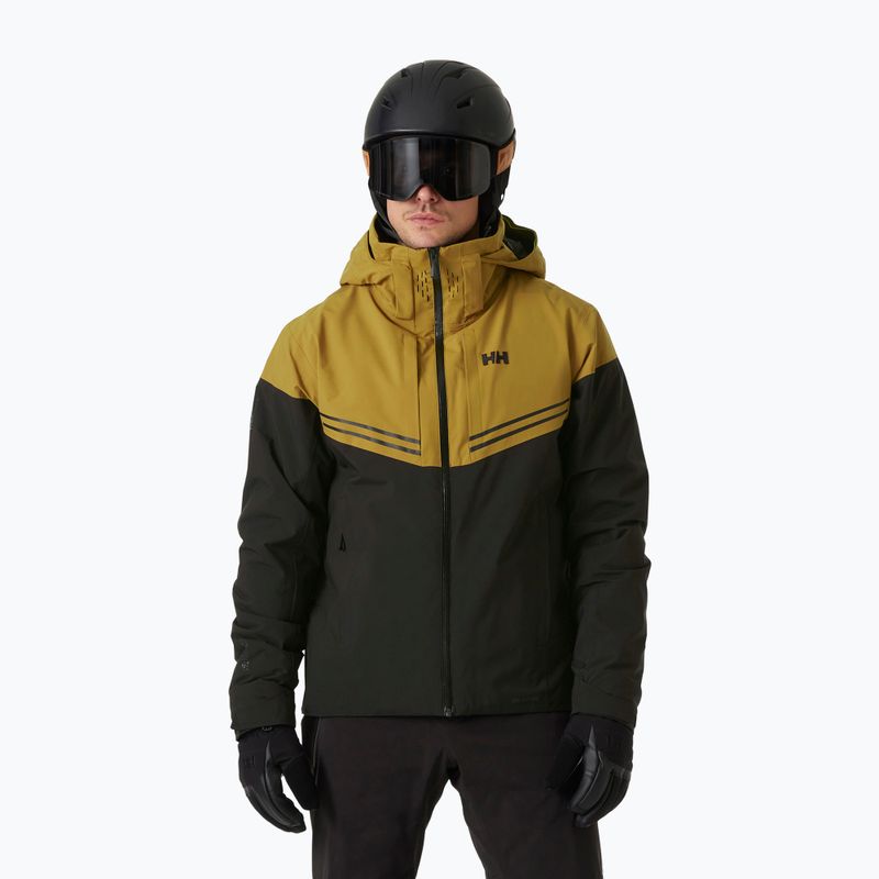 Чоловіча лижна куртка Helly Hansen Alpha Infinity чорна