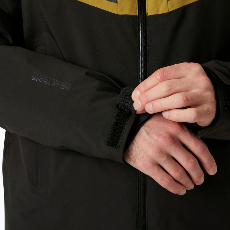 Чоловіча лижна куртка Helly Hansen Alpha Infinity чорна 7