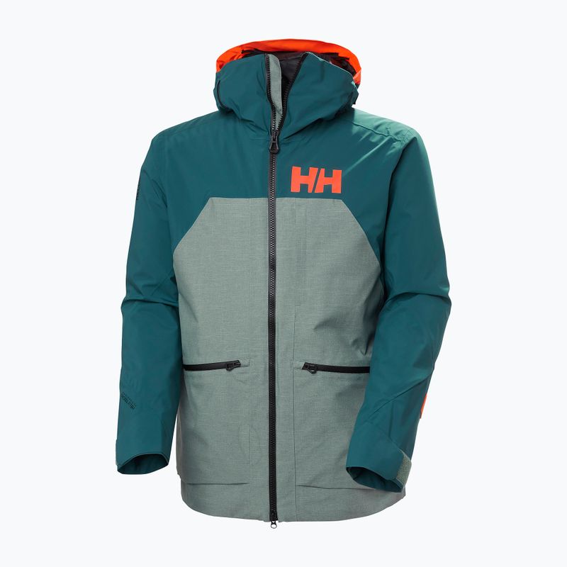 Куртка гірськолижна чоловіча Helly Hansen Straightline Lifaloft 2.0 dark creek 10