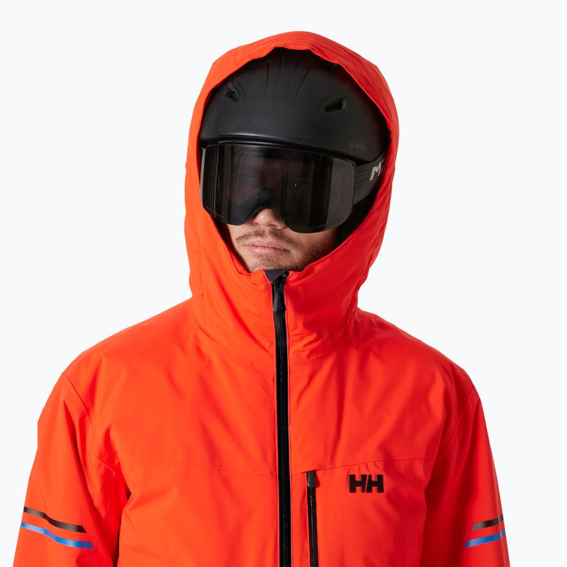 Куртка гірськолижна чоловіча Helly Hansen Swift Team cherry tomato 3